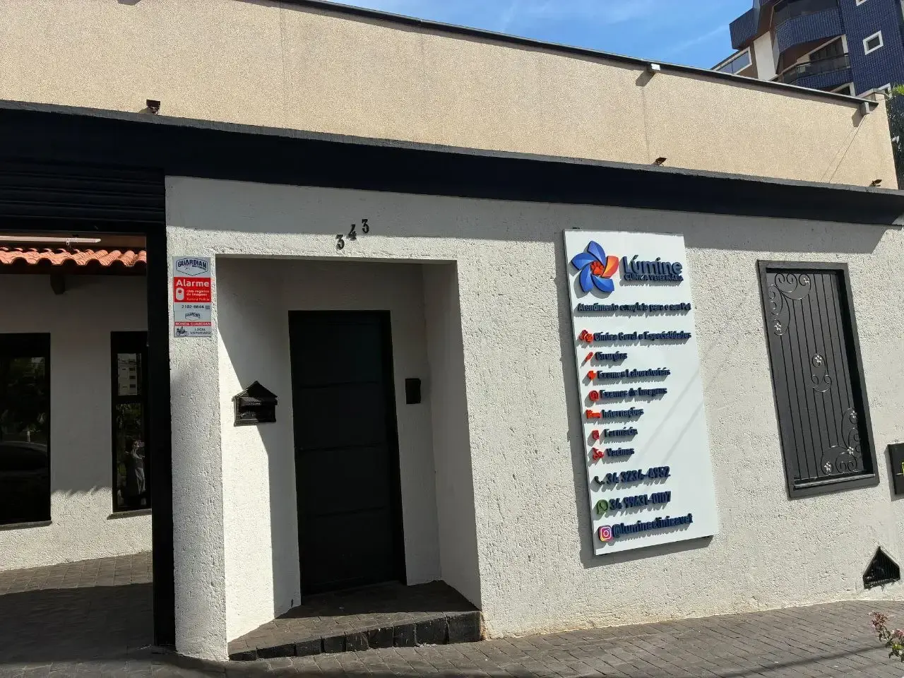 Foto Fachada da clínica